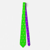 Cravate Faux Gold Fleur de lis do-it-yourself Neon Green P (Devant)