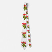 Cravate faux ruban rouge (Devant)