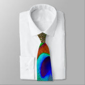 Cravate Feather Vibrant Copper (Attaché)