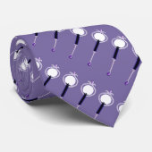 Cravate Fée de pluie violette (Roulé)