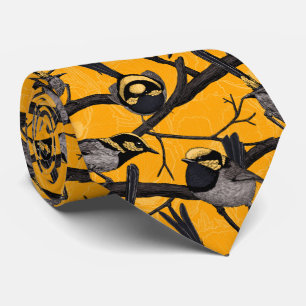 Cravate Fée en jaune