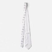 Cravate Félicitations amusantes pour faire semblant d'être (Dos)