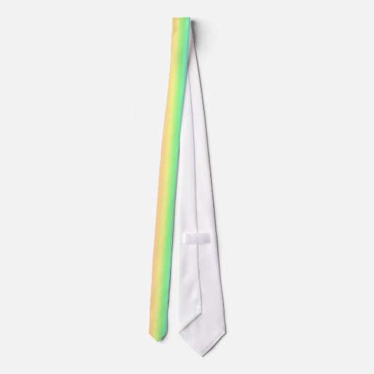 Cravate femelle en pastel d'arc-en-ciel (Dos)