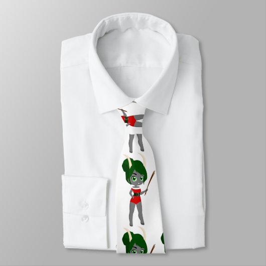 Cravate femelle krampus (Attaché)