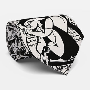 Cravate Femme dans la baignoire - Un chef-d'oeuvre de Kirc