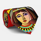 CRAVATE FEMME ÉGYPTIENNE (Roulé)