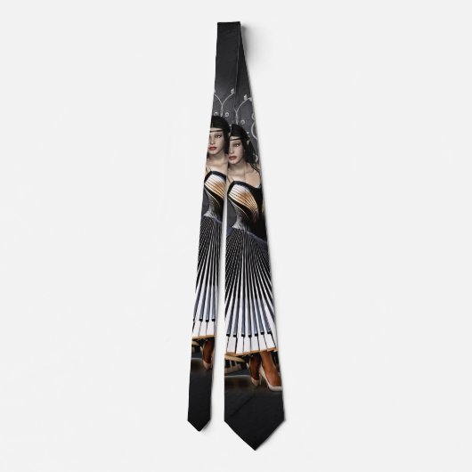 Cravate Femme élégante (Dos)