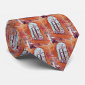 Cravate Fenêtre du Studio de Vincent van Gogh à l'Asile (Roulé)