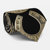 Cravate Fer à cheval chanceux (Roulé)