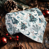 Cravate Ferme de Noël