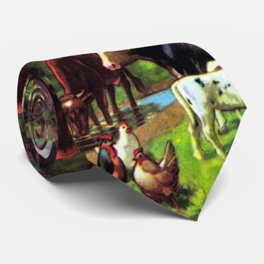 Cravate Ferme vintage (Roulé)