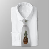 Cravate fermée à ananas coloré (Attaché)