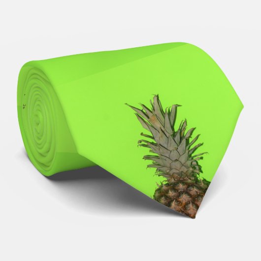 Cravate fermée à ananas coloré (Roulé)