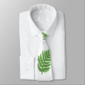 Cravate Fermes forestières vertes de forêt de bois fougère (Attaché)
