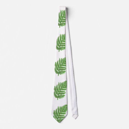 Cravate Fermes forestières vertes de forêt de bois fougère (Devant)