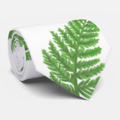 Cravate Fermes forestières vertes de forêt de bois fougère (Roulé)