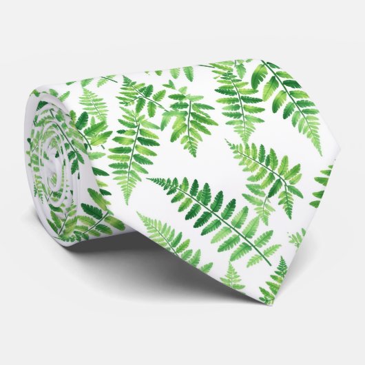 Cravate Fern Leaf Neck Tie (Roulé)