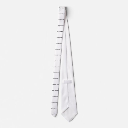 Cravate Ferroequinologist (Dos)