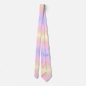 Cravate Festif Snowflake Motif Holiday Blue #3 (Dos)