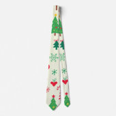 Cravate Festive Christmas Pattern (Devant)