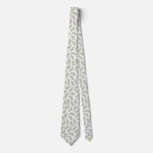 Cravate Festive Cypress Botanique Motif (Devant)