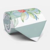 Cravate Festive Noël rouge et vert (Roulé)