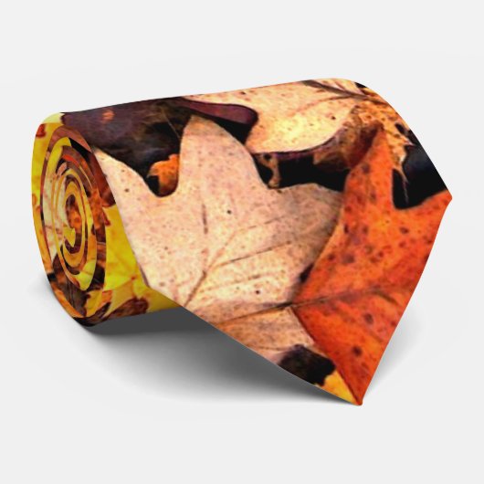 Cravate Fête d'automne (Roulé)