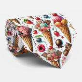 Cravate Fête de la Glace (Roulé)