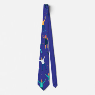 Cravate Fête des gens Confetti Necktie - Fun Celebration