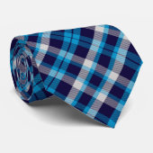 Cravate Fête des pères d'image personnalisée de Buffalo Na (Roulé)