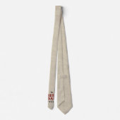 Cravate Fête des pères du meilleur papa rustique (Dos)