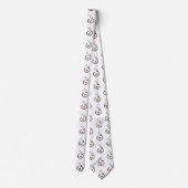 Cravate Fête du Docteur Stethoscope (Dos)