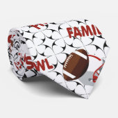Cravate Fêter le temps du football américain (Roulé)