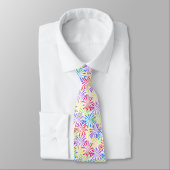 Cravate Feu arc-en-ciel (Attaché)