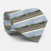 Cravate Feu d'artifice après atterrissage (Roulé)