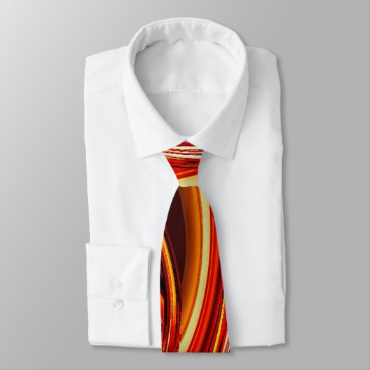 Cravate Feu métallique (Attaché)