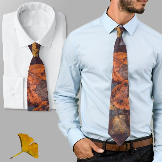Cravate Feuillage d'automne