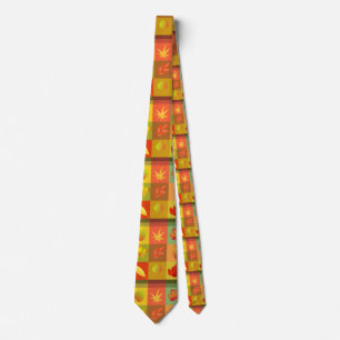 Cravate Feuillage d'automne Feuilles d'automne Thunder_Cov