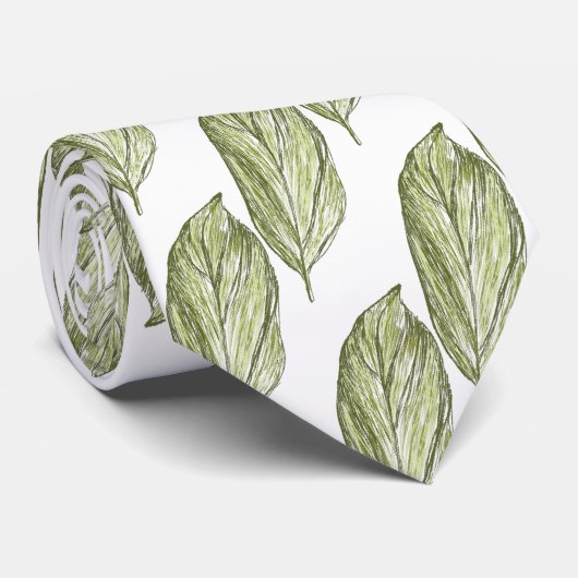 Cravate Feuille (Roulé)