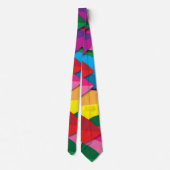Cravate Feuille colorée (Dos)
