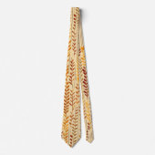 Cravate Feuille de blé d'automne (Devant)