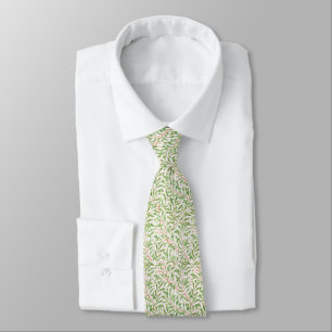 Cravate Feuille de pays et succursale William Morris Crava