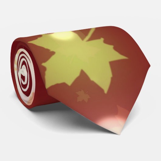 Cravate Feuille d'érable (Roulé)