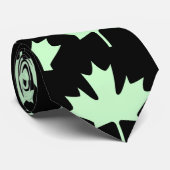 Cravate feuille d'érable colorée - Ties (Roulé)