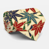 Cravate Feuille d'érable japonaise (Roulé)
