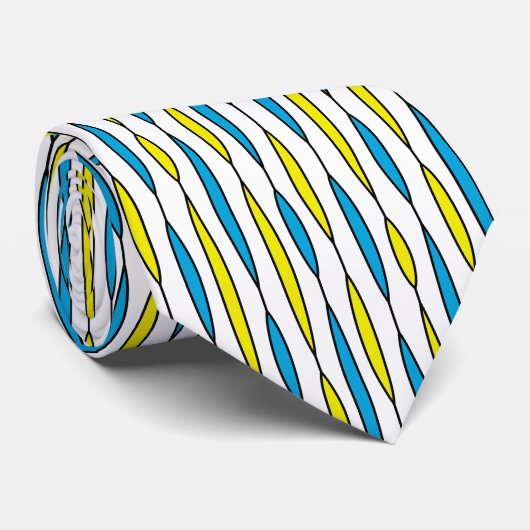 Cravate Feuille linéaire 01 (Roulé)