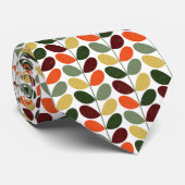 Cravate Feuille rétro 02 (Roulé)