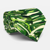 Cravate Feuille tropical (Roulé)