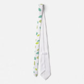 Cravate Feuille (vert) (Dos)
