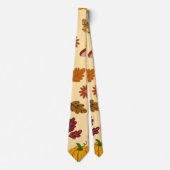 Cravate Feuilles d'automne (Devant)